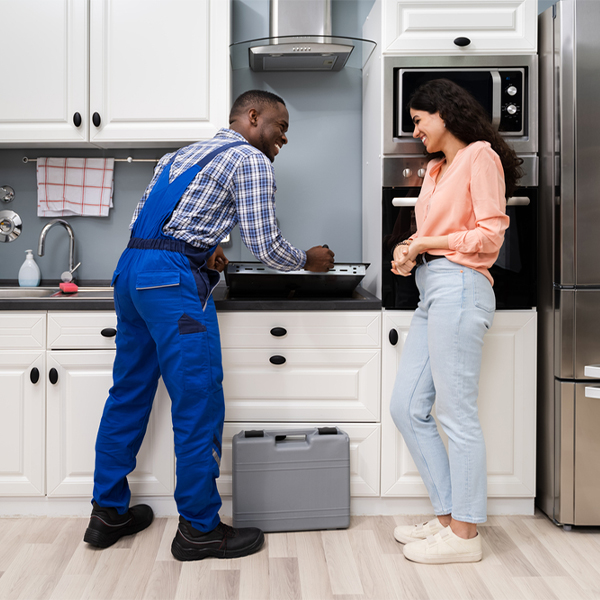 what kind of warranty do you offer on your cooktop repair services in Cinco Bayou FL